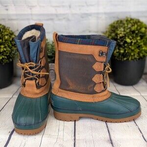 Eddie Bauer Sherpa-Lined Duck Boots – Waterproof & Insulated